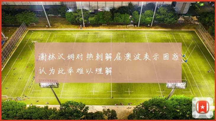 谢林汉姆对热刺解雇澳波表示困惑认为此举难以理解